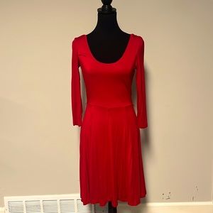 Calvin Klein red dress